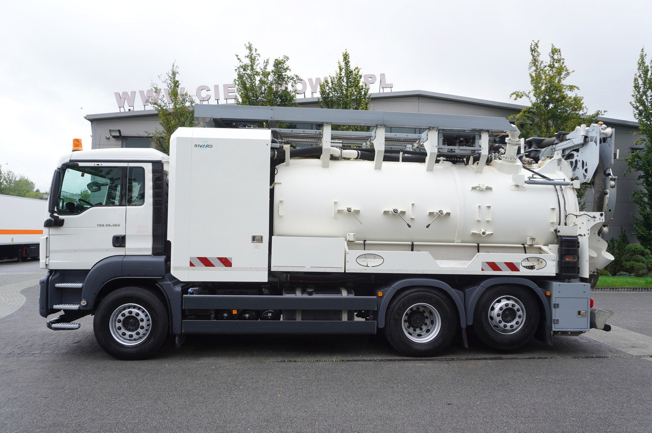 MAN TGS 26.360 E6 / RIVARD sewage cleaner 18 m3 / 180 tho. km / steering axle / 2 units - Autospurgo: foto 3 MAN TGS 26.360 E6 / RIVARD sewage cleaner 18 m3 / 180 tho. km / steering axle / 2 units - Autospurgo: foto 3
