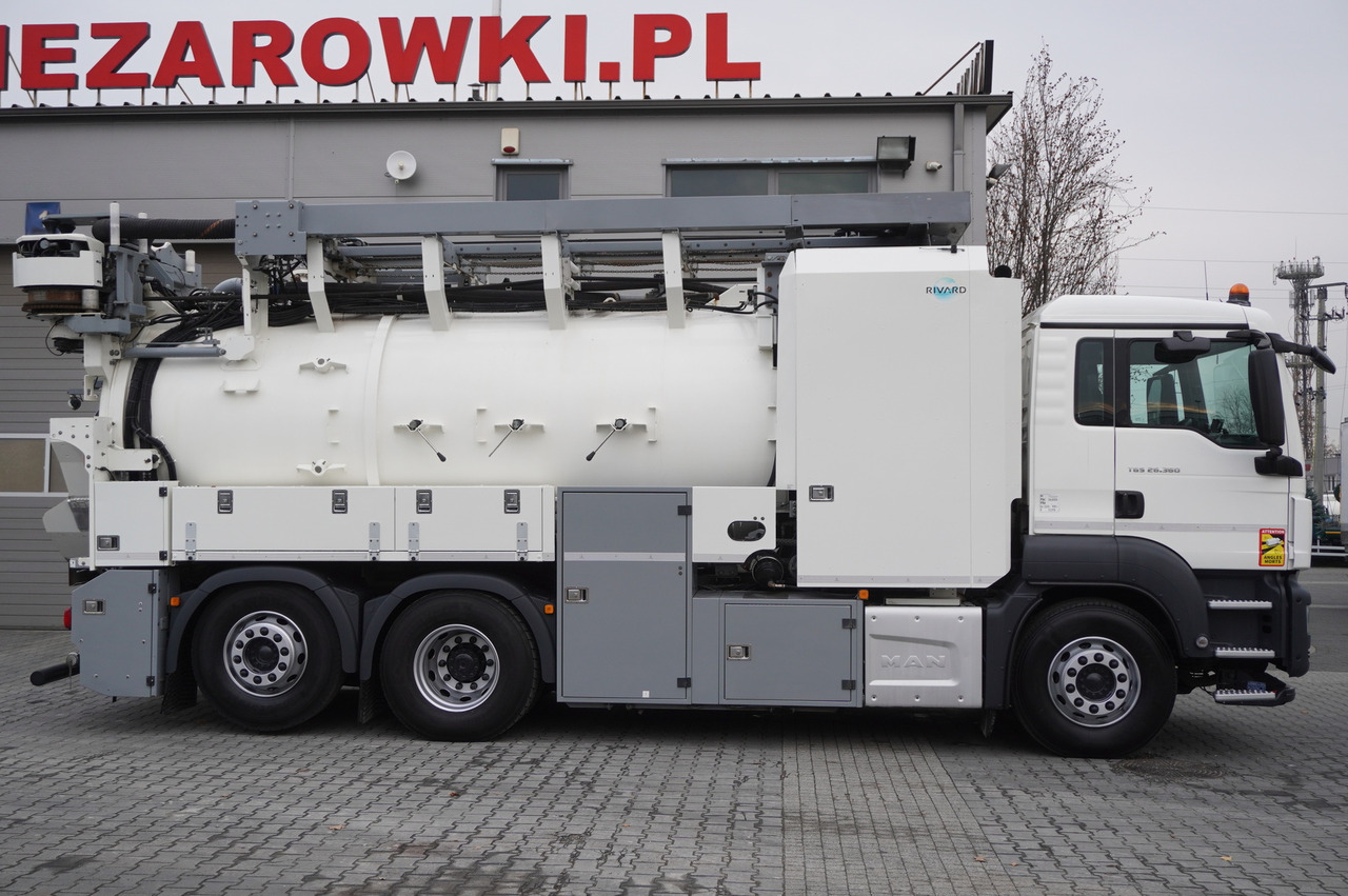 MAN TGS 26.360 E6 / RIVARD sewage cleaner 18 m3 / 180 tho. km / steering axle / 2 units - Autospurgo: foto 3 MAN TGS 26.360 E6 / RIVARD sewage cleaner 18 m3 / 180 tho. km / steering axle / 2 units - Autospurgo: foto 3