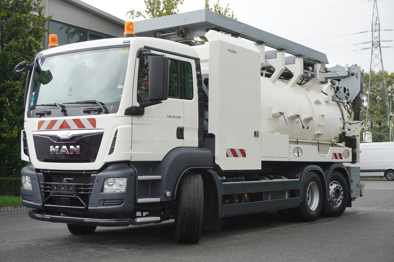 MAN TGS 26.360 E6 / RIVARD sewage cleaner 18 m3 / 180 tho. km / steering axle / 2 units - Autospurgo: foto 2 MAN TGS 26.360 E6 / RIVARD sewage cleaner 18 m3 / 180 tho. km / steering axle / 2 units - Autospurgo: foto 2