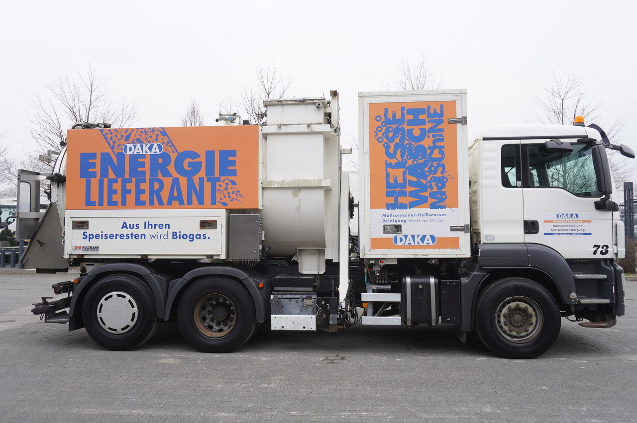 MAN TGS 26.360 / Holzmann Fahrzeugbau HBS 28/120.00 kitchen waste vehicle / Euro 5 - Camion immondizia: foto 5 MAN TGS 26.360 / Holzmann Fahrzeugbau HBS 28/120.00 kitchen waste vehicle / Euro 5 - Camion immondizia: foto 5