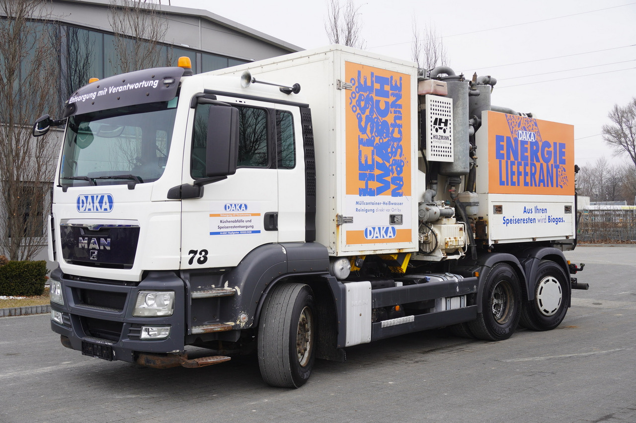 MAN TGS 26.360 / Holzmann Fahrzeugbau HBS 28/120.00 kitchen waste vehicle / Euro 5 - Camion immondizia: foto 1 MAN TGS 26.360 / Holzmann Fahrzeugbau HBS 28/120.00 kitchen waste vehicle / Euro 5 - Camion immondizia: foto 1