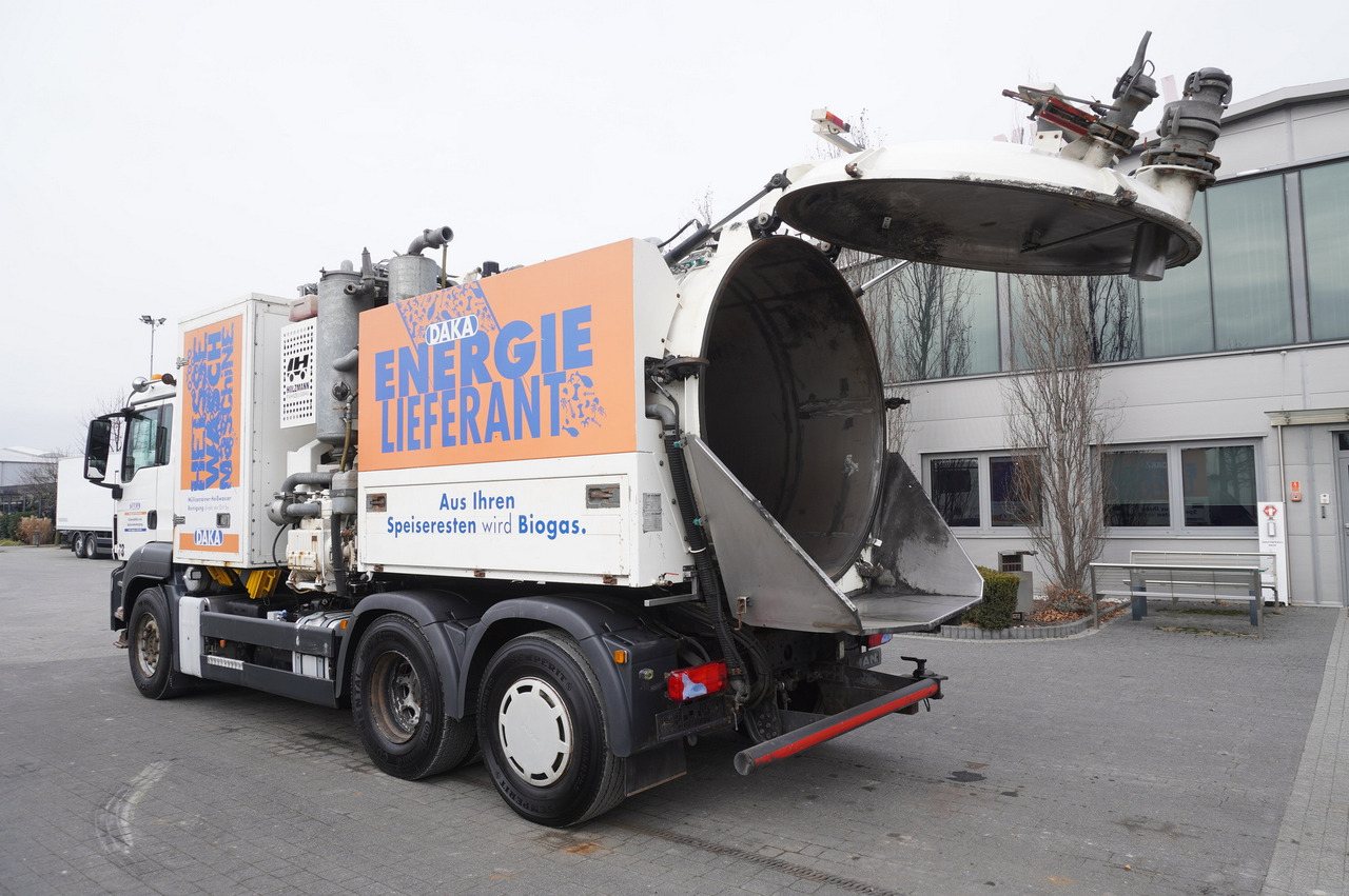 Camion immondizia MAN TGS 26.360 / Holzmann Fahrzeugbau HBS 28/120.00 kitchen waste vehicle / Euro 5: foto 11