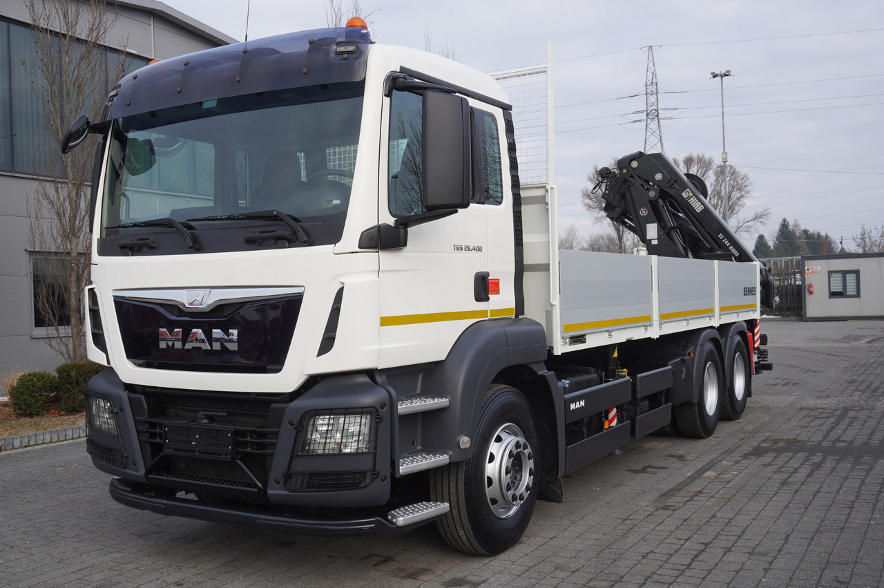 MAN TGS 26.400 / HDS HIAB 244 EP-4 HIDUO 8500 kg / 6x4 - Autocarro con pianale/ Cassone fisso, Camion con gru: foto 2 MAN TGS 26.400 / HDS HIAB 244 EP-4 HIDUO 8500 kg / 6x4 - Autocarro con pianale/ Cassone fisso, Camion con gru: foto 2