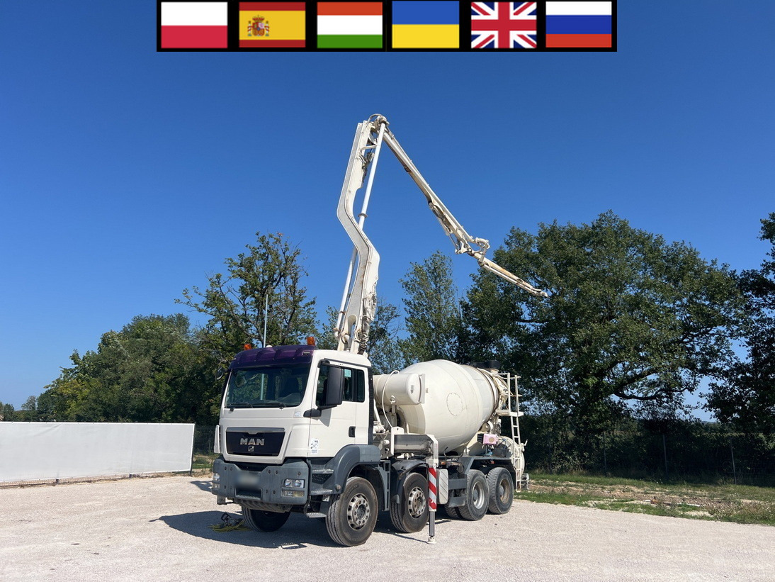 MAN TGS 32.400 8x4 Concrete Mixer Pump truck / 426 MTH !!! / 18 meters - Autobetoniera: foto 1 MAN TGS 32.400 8x4 Concrete Mixer Pump truck / 426 MTH !!! / 18 meters - Autobetoniera: foto 1