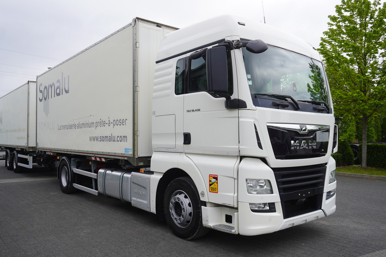 MAN TGX 18.430 / 18 EPAL box / Fruehauf 18 EPAL box trailer / 2021 - Autocarro furgonato: foto 5 MAN TGX 18.430 / 18 EPAL box / Fruehauf 18 EPAL box trailer / 2021 - Autocarro furgonato: foto 5