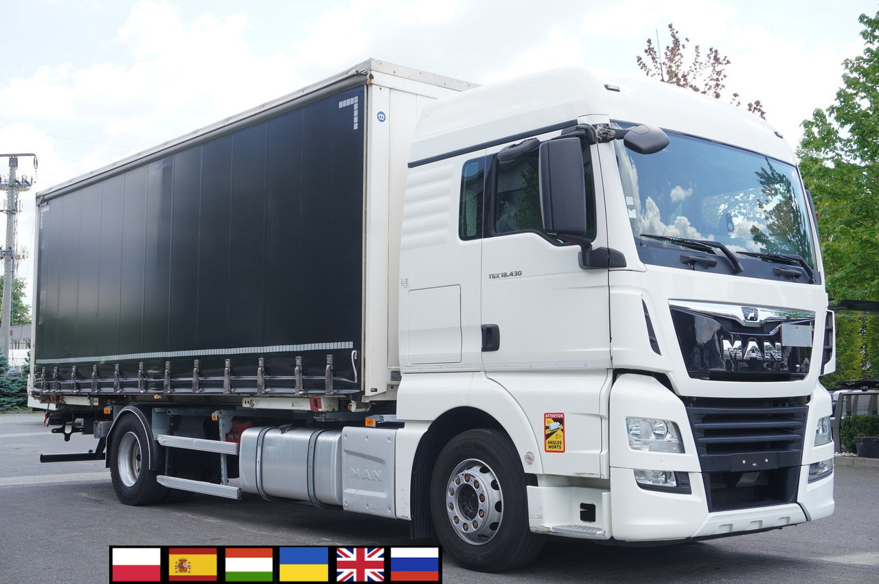MAN TGX 18.430 / Curtainsider 18 EPAL / sleeping cab / 2021 - Camion centinato: foto 1 MAN TGX 18.430 / Curtainsider 18 EPAL / sleeping cab / 2021 - Camion centinato: foto 1