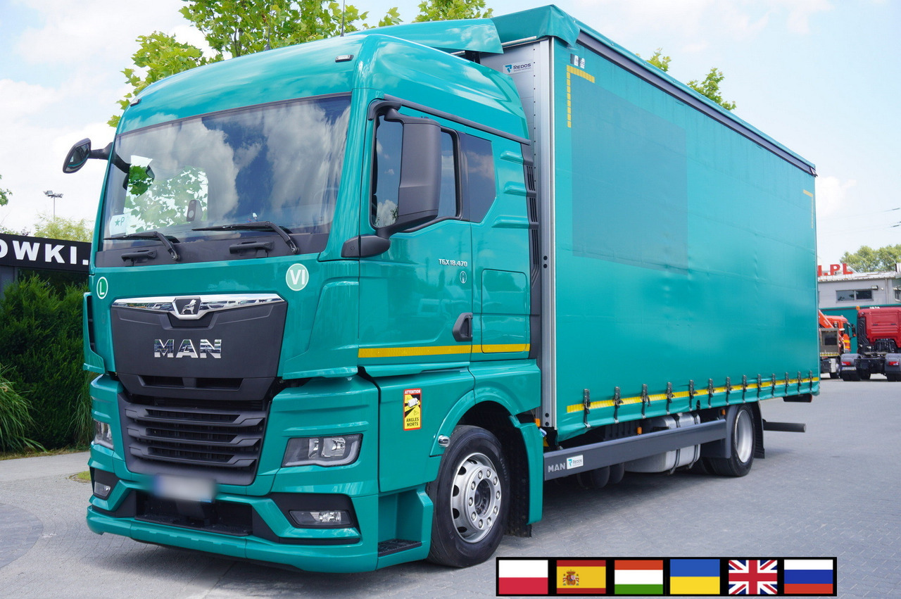 MAN TGX 18.470 / 2022 / Curtainsider 19 EPAL / Retarder / 15 units - Camion centinato: foto 1 MAN TGX 18.470 / 2022 / Curtainsider 19 EPAL / Retarder / 15 units - Camion centinato: foto 1