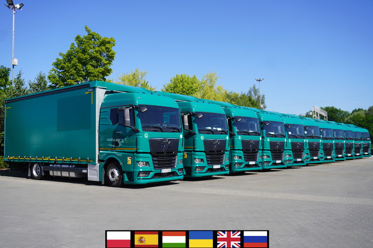 MAN TGX 18.470 / 2022 / Curtainsider 19 EPAL / Retarder / 15 units - Camion centinato: foto 1 MAN TGX 18.470 / 2022 / Curtainsider 19 EPAL / Retarder / 15 units - Camion centinato: foto 1