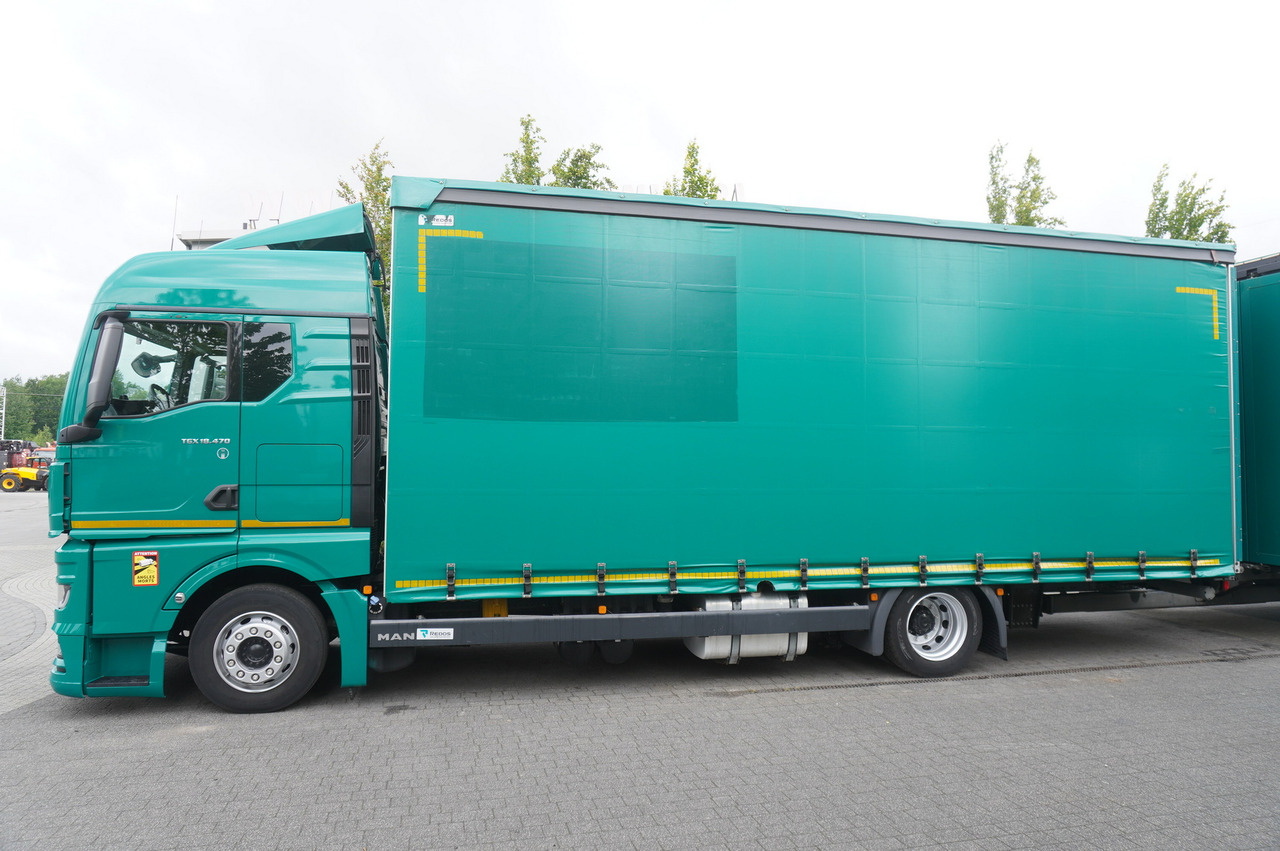 MAN TGX 18.470 / Trailer 19 EPAL / Curtainsider 19 EPAL / 2022 / Retarder / 15 units - Camion centinato: foto 5 MAN TGX 18.470 / Trailer 19 EPAL / Curtainsider 19 EPAL / 2022 / Retarder / 15 units - Camion centinato: foto 5