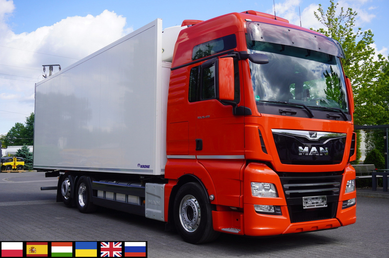 MAN TGX 26.470 / Krone refrigerator bitemperature doppelstock 20 EPAL / Carrier Supra 1250 MT - Autocarro frigorifero: foto 1 MAN TGX 26.470 / Krone refrigerator bitemperature doppelstock 20 EPAL / Carrier Supra 1250 MT - Autocarro frigorifero: foto 1