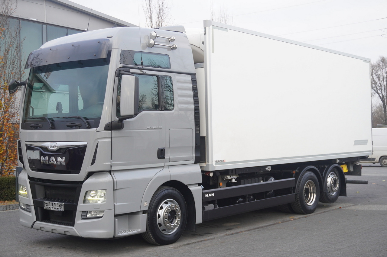 MAN TGX 26.480 / 6x2 / Chłodnia BDF Igloocar 18 palet / Thermoking - Autocarro frigorifero: foto 1 MAN TGX 26.480 / 6x2 / Chłodnia BDF Igloocar 18 palet / Thermoking - Autocarro frigorifero: foto 1