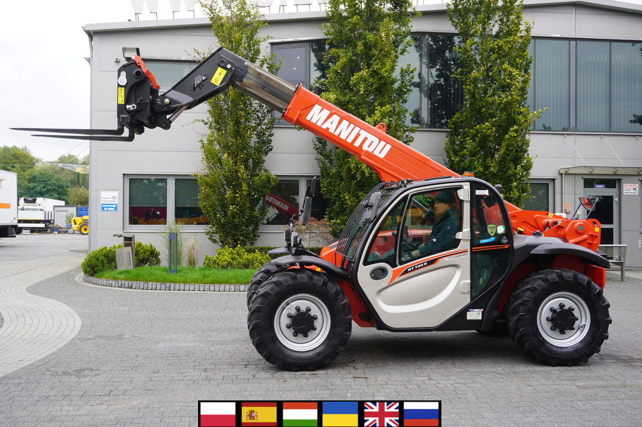 MANITOU MT 730 H / 7 m reach / 3 t / height 190 cm / 2900 MTH! / Joystick - Sollevatore telescopico: foto 1 MANITOU MT 730 H / 7 m reach / 3 t / height 190 cm / 2900 MTH! / Joystick - Sollevatore telescopico: foto 1