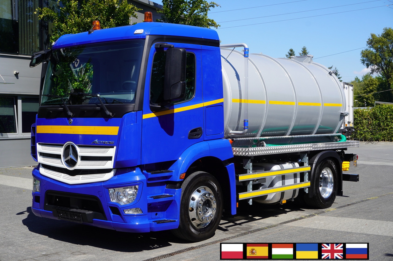 MERCEDES-BENZ Actros 18.35 LS / Body NEW septic tank (08/2025) 11000 l / 280000 kilometers! - Carrobotte: foto 1 MERCEDES-BENZ Actros 18.35 LS / Body NEW septic tank (08/2025) 11000 l / 280000 kilometers! - Carrobotte: foto 1