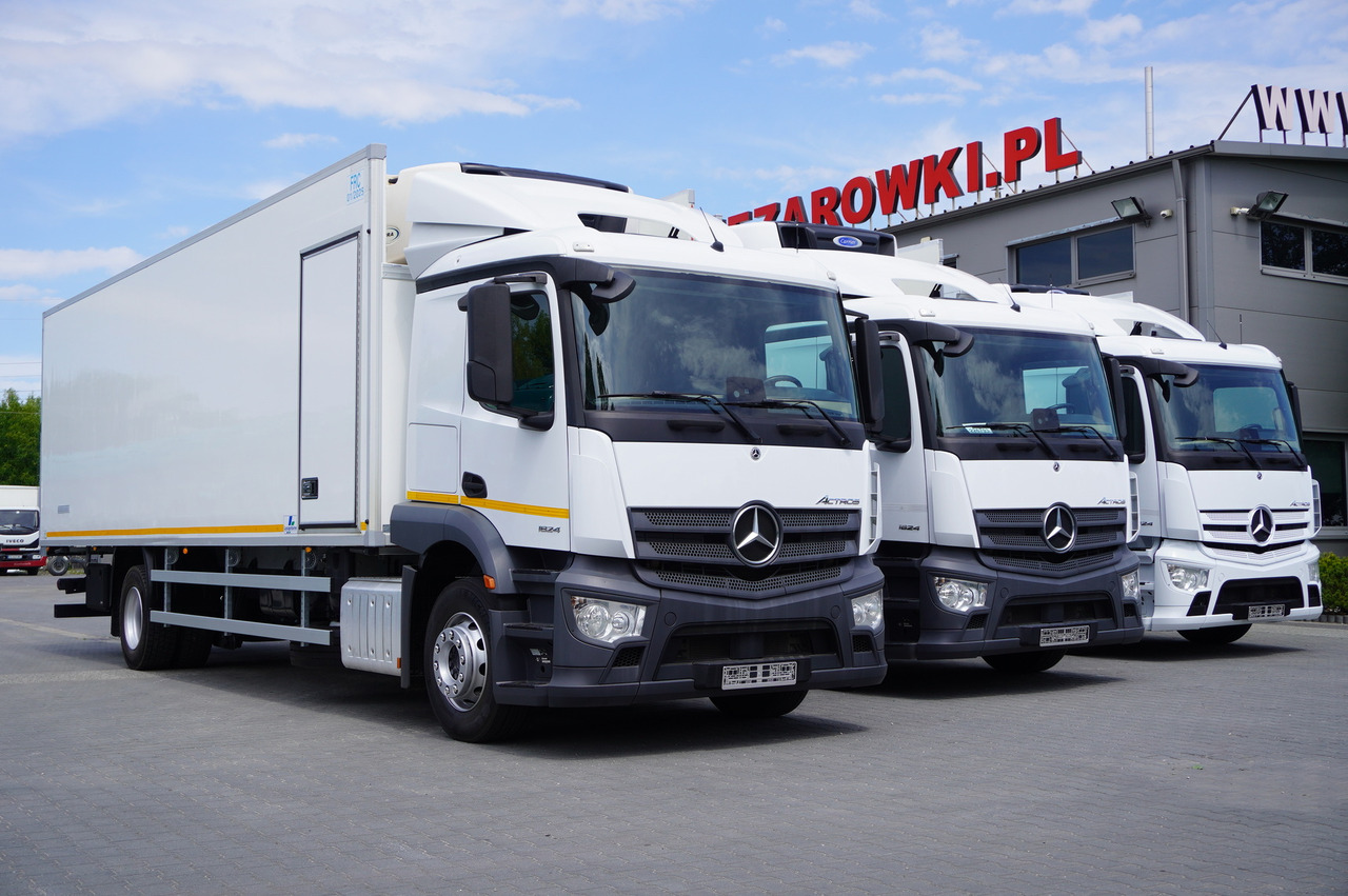MERCEDES-BENZ Actros 1824 / Refrigerator 22 EPAL / Carrier Supra 1250 / Sleeping cabin / 3 units - Autocarro frigorifero: foto 4 MERCEDES-BENZ Actros 1824 / Refrigerator 22 EPAL / Carrier Supra 1250 / Sleeping cabin / 3 units - Autocarro frigorifero: foto 4