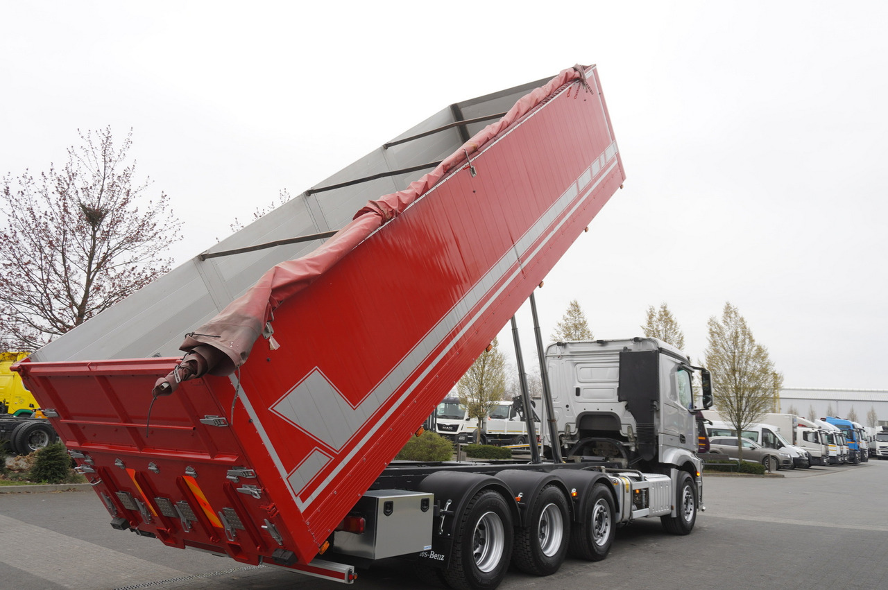 Leasing di MERCEDES-BENZ Actros 3563 8x4 / Tipper for grain 20 t load capacity MERCEDES-BENZ Actros 3563 8x4 / Tipper for grain 20 t load capacity: foto 9