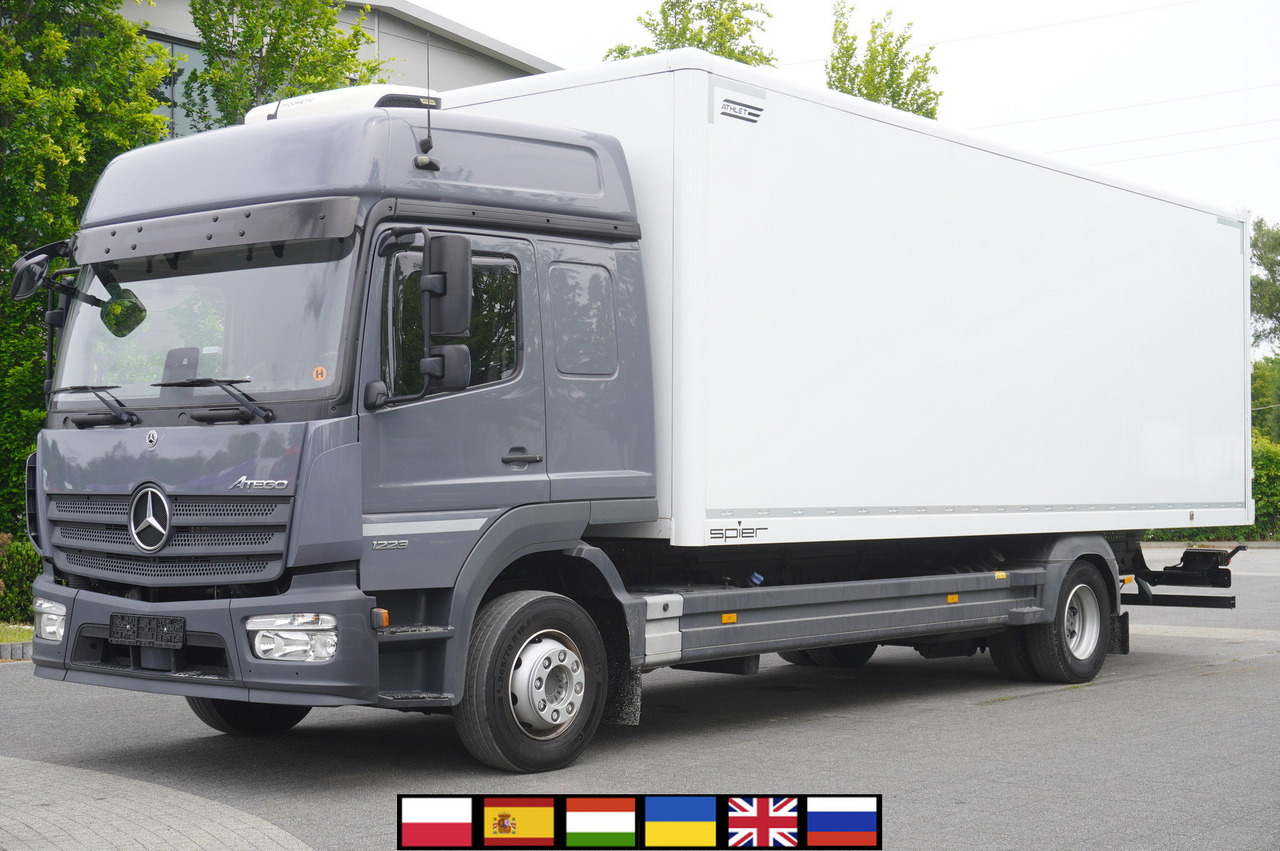 MERCEDES-BENZ Atego 1223 / 18 EPAL box / 2021 / sleeping cab - Autocarro furgonato: foto 1 MERCEDES-BENZ Atego 1223 / 18 EPAL box / 2021 / sleeping cab - Autocarro furgonato: foto 1