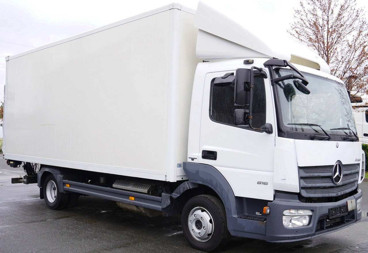 MERCEDES-BENZ Atego 816 E6 4x2 / container / 15 pallets - Autocarro furgonato: foto 1 MERCEDES-BENZ Atego 816 E6 4x2 / container / 15 pallets - Autocarro furgonato: foto 1