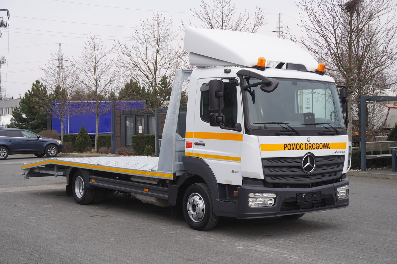 Autocarro trasporto automezzi MERCEDES-BENZ Atego 818 / E6 / NEW GALVANIZED tow truck: foto 11