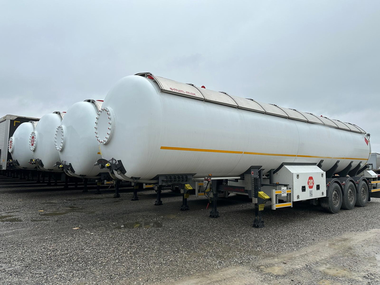 MIMMAK Gas tank semi-trailer MM312 / 2024 / 4 units - Semirimorchio cisterna: foto 2 MIMMAK Gas tank semi-trailer MM312 / 2024 / 4 units - Semirimorchio cisterna: foto 2