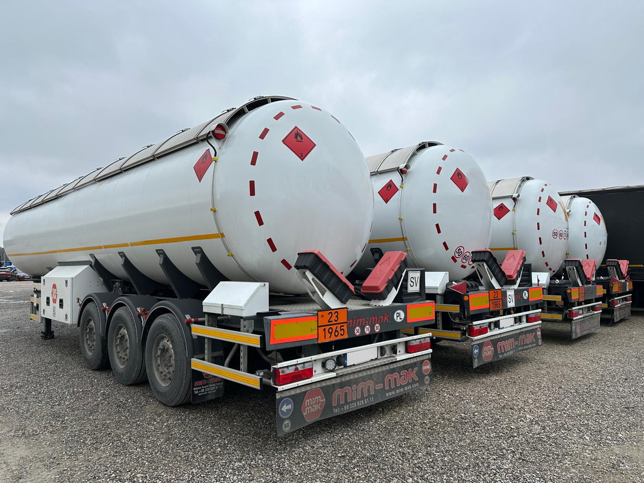 MIMMAK Gas tank semi-trailer MM312 / 2024 / 4 units - Semirimorchio cisterna: foto 1 MIMMAK Gas tank semi-trailer MM312 / 2024 / 4 units - Semirimorchio cisterna: foto 1