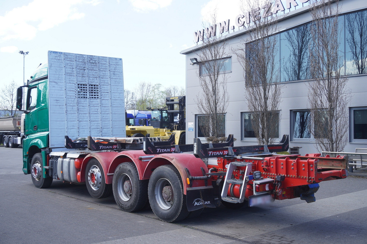 Mercedes-Benz Arocs 3563 8 × 4 / 630 HP / steered axle / Logging superstructure - Camion trasporto legname: foto 5 Mercedes-Benz Arocs 3563 8 × 4 / 630 HP / steered axle / Logging superstructure - Camion trasporto legname: foto 5