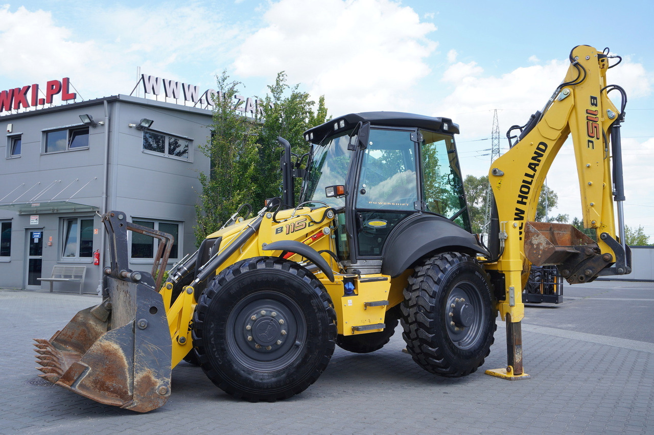 NEW HOLLAND B 115 C backhoe loader / 1000 MTH ! / 2021 - Terna: foto 3 NEW HOLLAND B 115 C backhoe loader / 1000 MTH ! / 2021 - Terna: foto 3