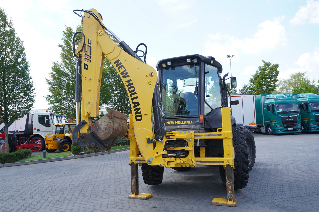 NEW HOLLAND B 115 C backhoe loader / 1000 MTH ! / 2021 - Terna: foto 5 NEW HOLLAND B 115 C backhoe loader / 1000 MTH ! / 2021 - Terna: foto 5