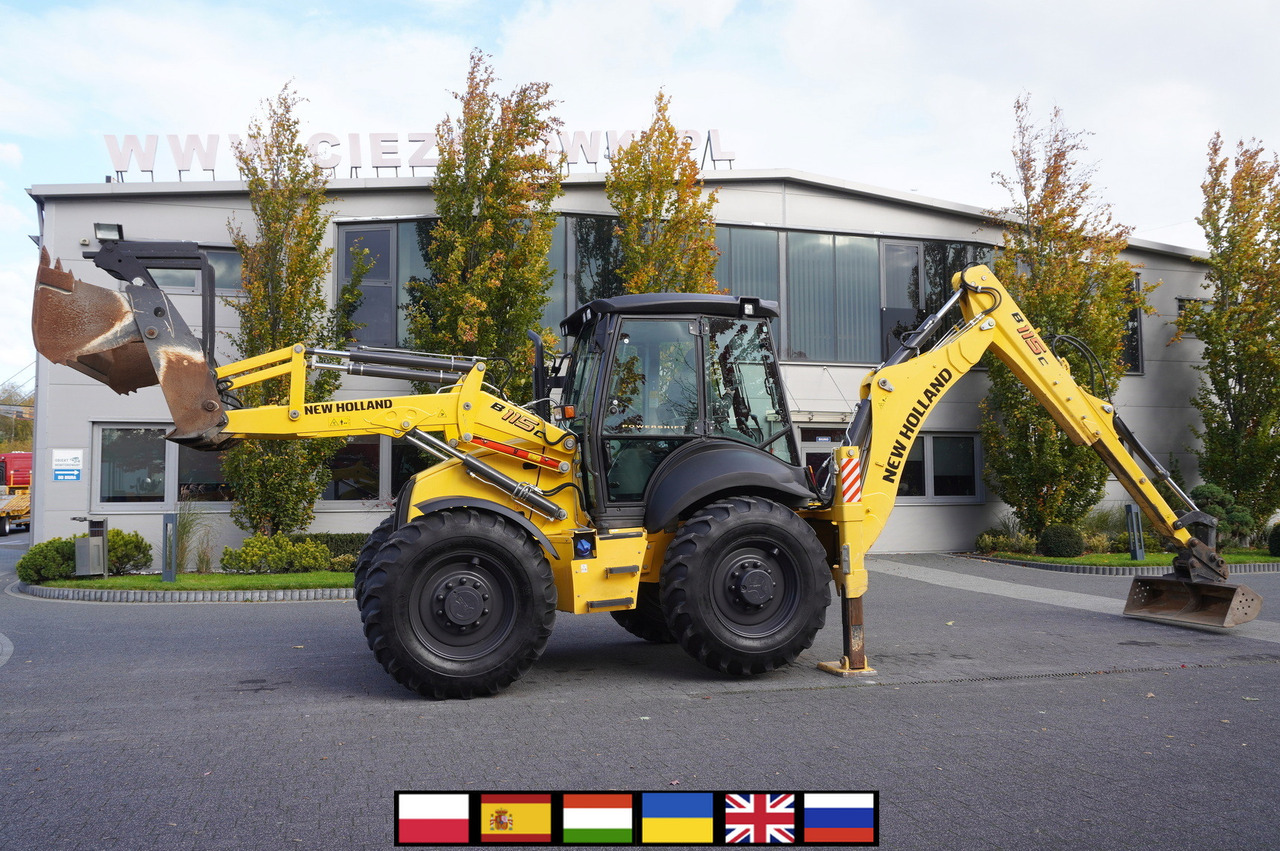 NEW HOLLAND B 115 C backhoe loader / 1000 MTH ! / 2021 - Terna: foto 1 NEW HOLLAND B 115 C backhoe loader / 1000 MTH ! / 2021 - Terna: foto 1