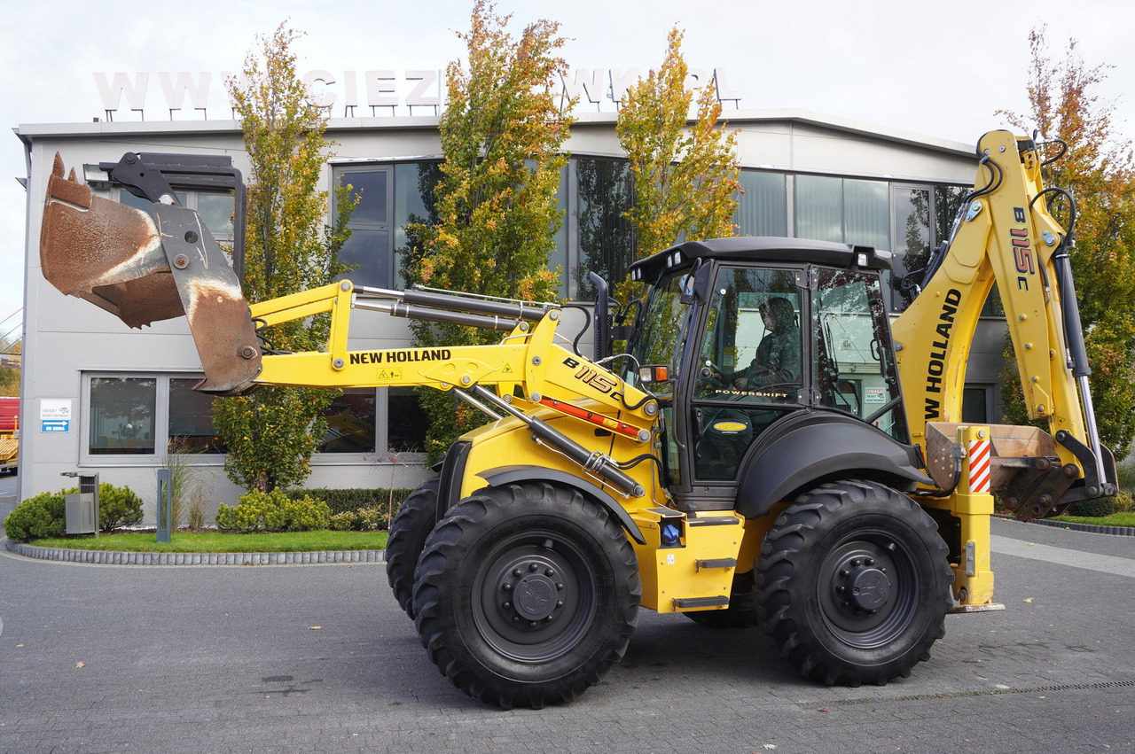 NEW HOLLAND B 115 C backhoe loader / 1000 MTH ! / 2021 - Terna: foto 4 NEW HOLLAND B 115 C backhoe loader / 1000 MTH ! / 2021 - Terna: foto 4
