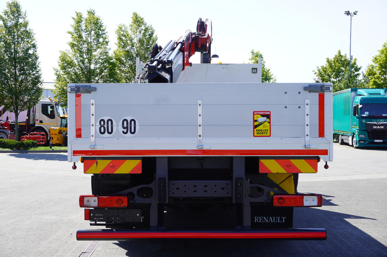 RENAULT C280 DTI 8 / FASSI crane 5.6 T / range 8 m / Flatbed 15 EPAL - Autocarro con pianale/ Cassone fisso, Camion con gru: foto 3 RENAULT C280 DTI 8 / FASSI crane 5.6 T / range 8 m / Flatbed 15 EPAL - Autocarro con pianale/ Cassone fisso, Camion con gru: foto 3