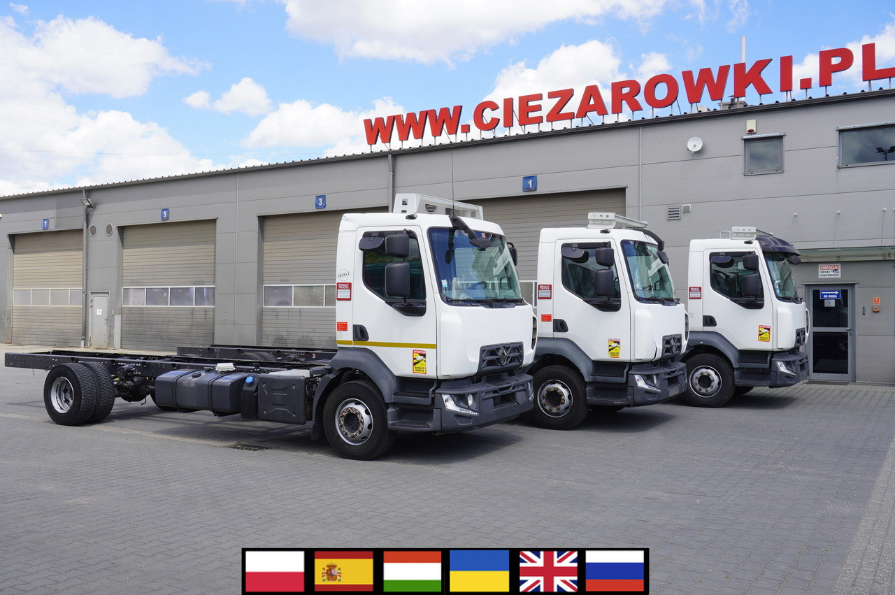 RENAULT D16 / Chassis 7.5 m / Differential lock / 170 tho. km / 3 units - Autocarro portacontainer/ Caisse interchangeable: foto 1 RENAULT D16 / Chassis 7.5 m / Differential lock / 170 tho. km / 3 units - Autocarro portacontainer/ Caisse interchangeable: foto 1