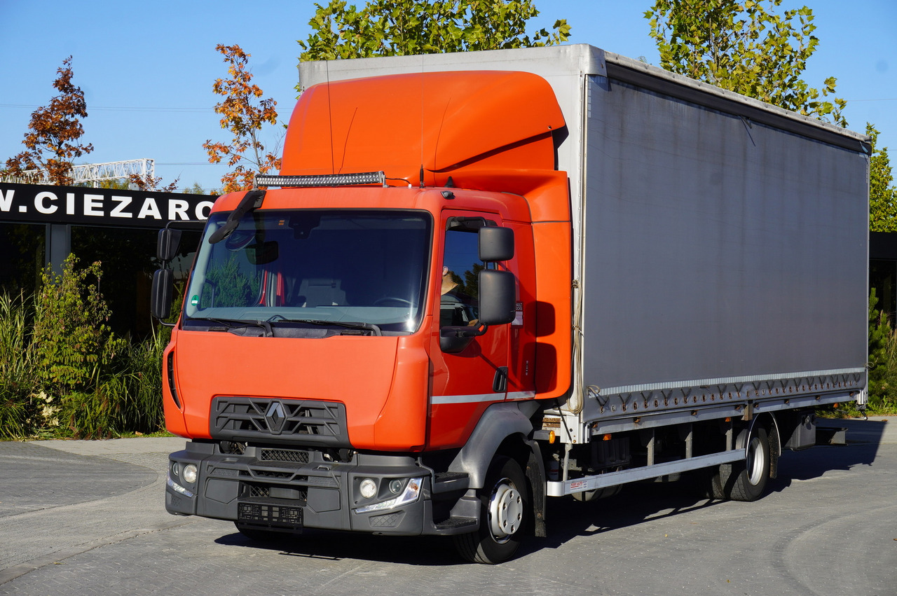RENAULT Midlum 12.245 / dropside / sleeper / 18 pallets - Camion centinato: foto 1 RENAULT Midlum 12.245 / dropside / sleeper / 18 pallets - Camion centinato: foto 1