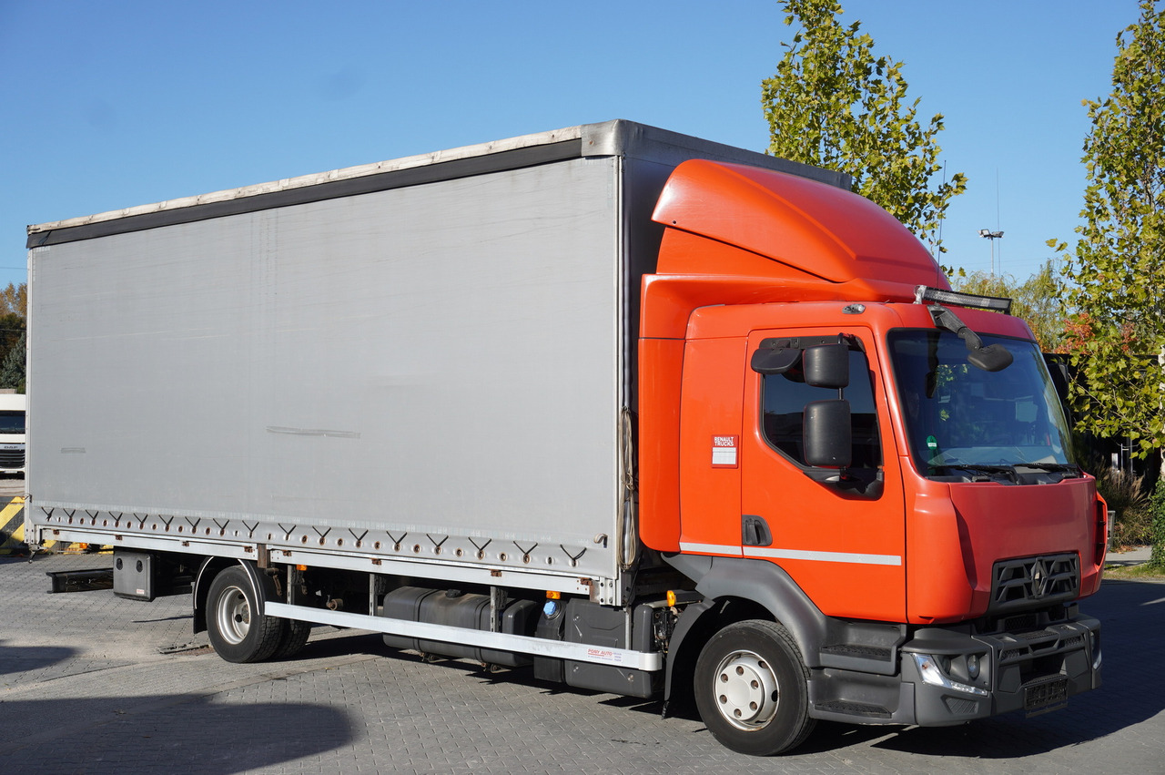 RENAULT Midlum 12.245 / dropside / sleeper / 18 pallets - Camion centinato: foto 2 RENAULT Midlum 12.245 / dropside / sleeper / 18 pallets - Camion centinato: foto 2