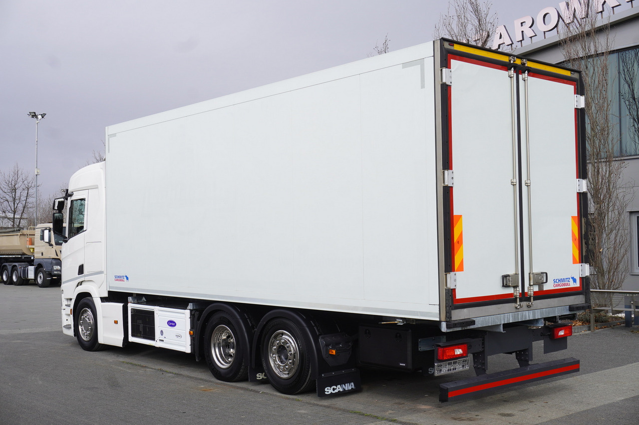 SCANIA R500 / Schmitz meat hook refrigerator / Carrier Supra 950U / 3rd steered axle - Autocarro frigorifero: foto 3 SCANIA R500 / Schmitz meat hook refrigerator / Carrier Supra 950U / 3rd steered axle - Autocarro frigorifero: foto 3