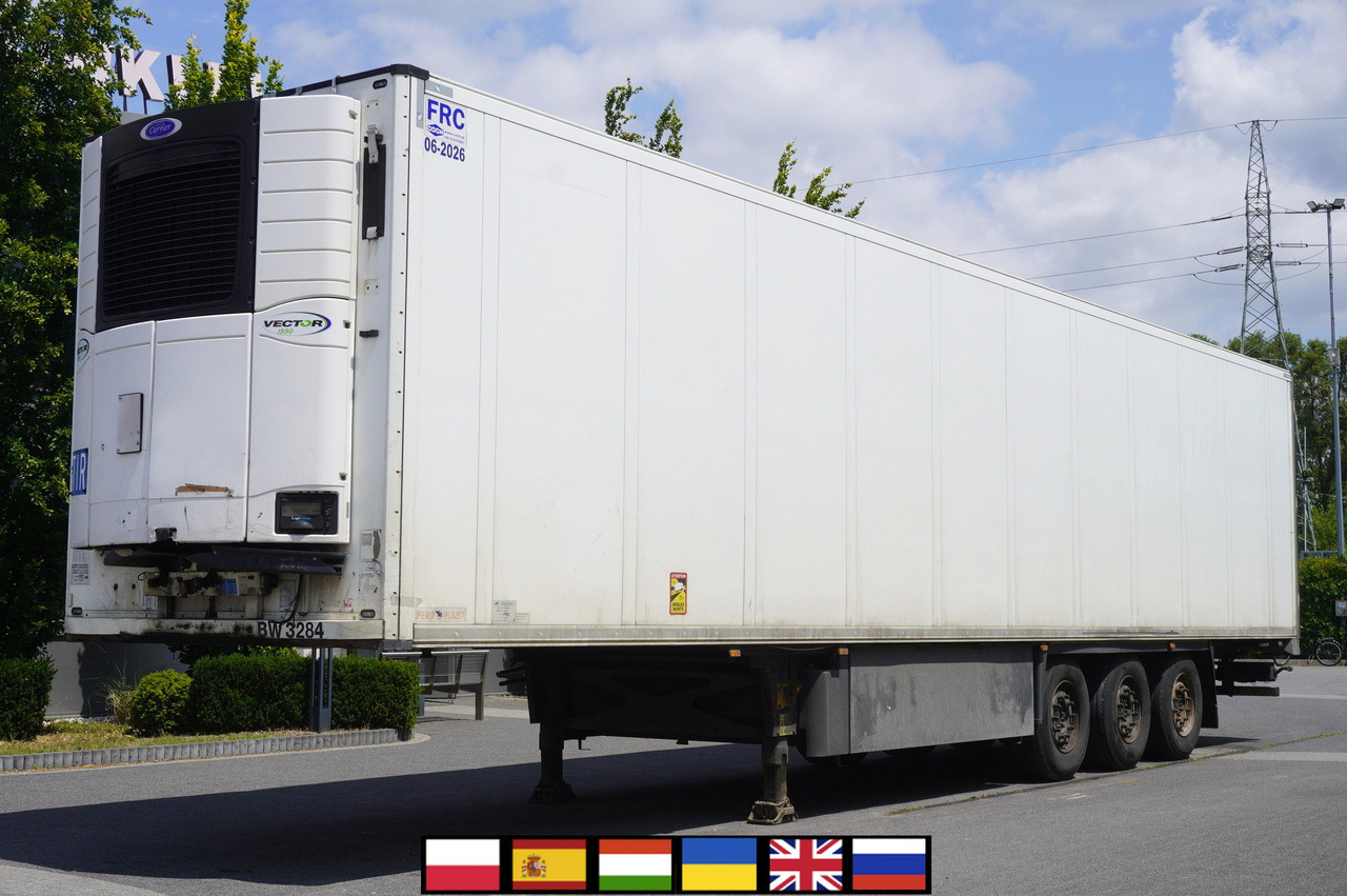 SCHMITZ refrigerator semi-trailer / Carrier Vector 1550 / 5 units - Semirimorchio frigorifero: foto 1 SCHMITZ refrigerator semi-trailer / Carrier Vector 1550 / 5 units - Semirimorchio frigorifero: foto 1
