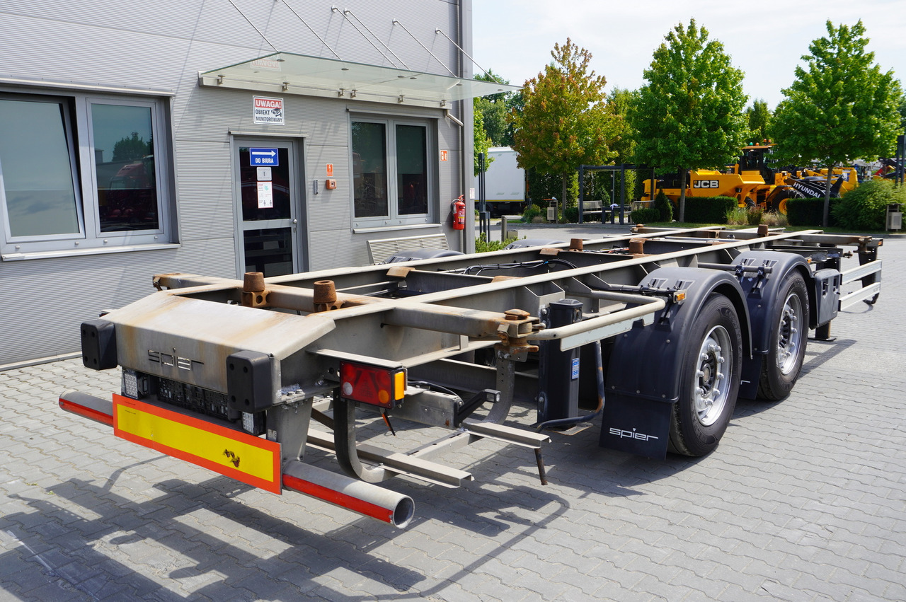 SPIER Trailer ZWL 290 BDF / 18 t - Rimorchio telaio: foto 4 SPIER Trailer ZWL 290 BDF / 18 t - Rimorchio telaio: foto 4