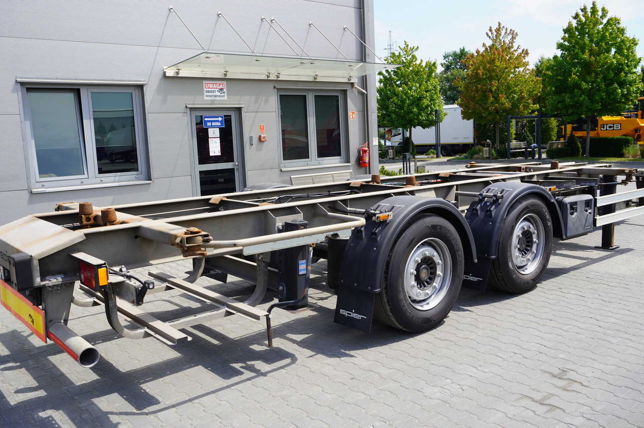 SPIER Trailer ZWL 290 BDF / 18 t - Rimorchio telaio: foto 1 SPIER Trailer ZWL 290 BDF / 18 t - Rimorchio telaio: foto 1