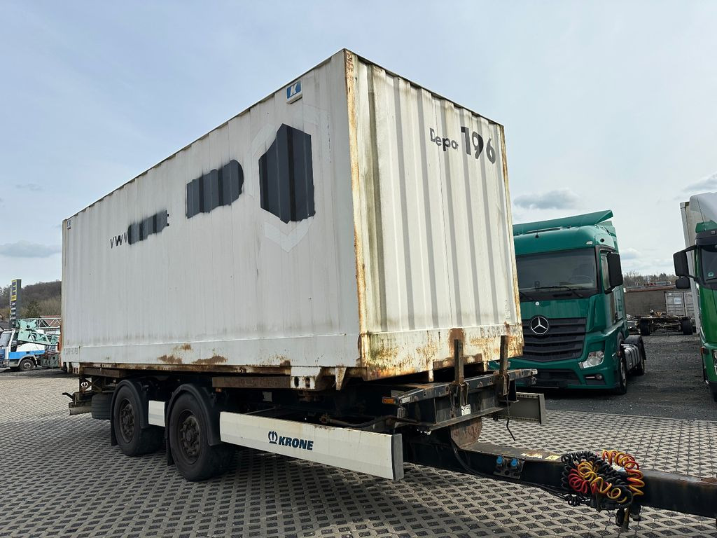 Krone ZZ 18- BDF Containerchassi Scheibenbremsen - - Rimorchio portacontainer/ Caisse interchangeable: foto 1 Krone ZZ 18- BDF Containerchassi Scheibenbremsen - - Rimorchio portacontainer/ Caisse interchangeable: foto 1
