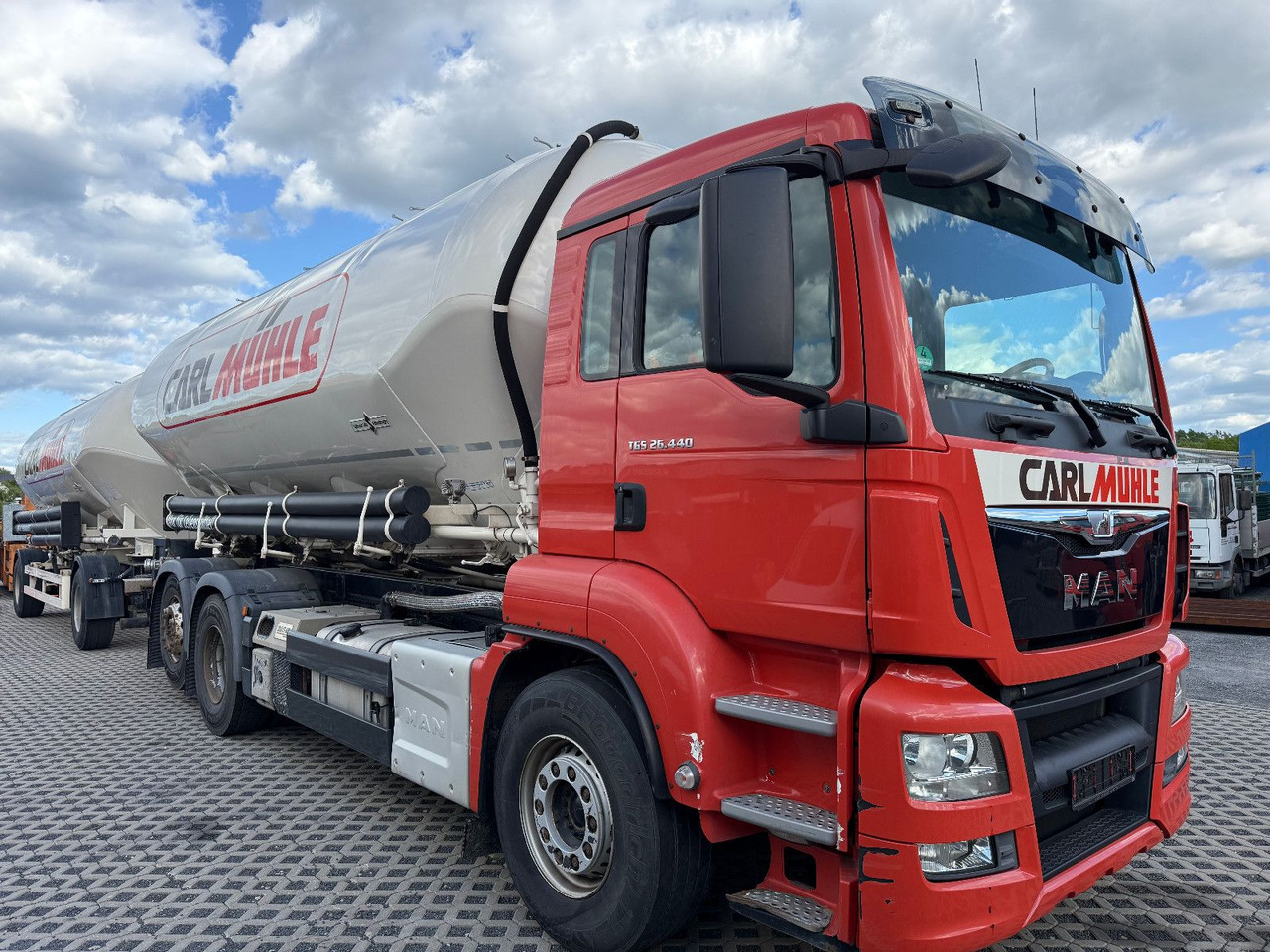 MAN TGS 26,440 Silo 31m³ Getreide Staub Rieselgüter - Autospurgo: foto 3 MAN TGS 26,440 Silo 31m³ Getreide Staub Rieselgüter - Autospurgo: foto 3