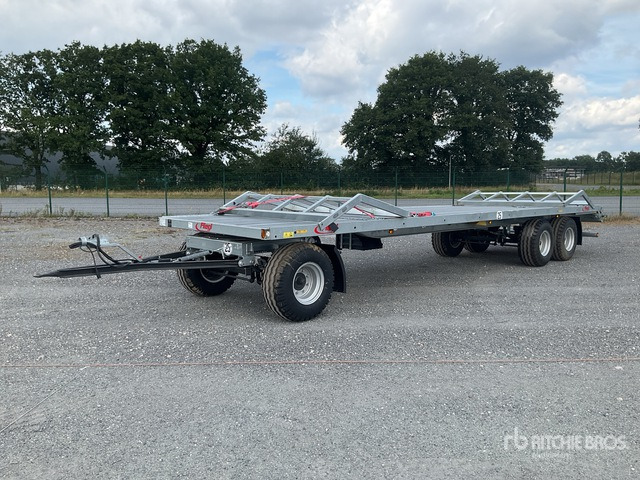 2022 Fliegl DPW180 Tri/A (Unused) Bale Wagon - Rimorchio piattaforma agricolo: foto 1 2022 Fliegl DPW180 Tri/A (Unused) Bale Wagon - Rimorchio piattaforma agricolo: foto 1