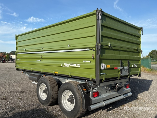 2025 Fliegl TDK 200 FOX T/A 3-Way (Unused) End Dump Trailer - Rimorchio a cassone agricolo: foto 4 2025 Fliegl TDK 200 FOX T/A 3-Way (Unused) End Dump Trailer - Rimorchio a cassone agricolo: foto 4