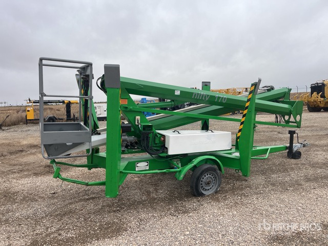1995 Nifty 170HDE Telescopic Boom Lift - Piattaforma trainabile: foto 1 1995 Nifty 170HDE Telescopic Boom Lift - Piattaforma trainabile: foto 1