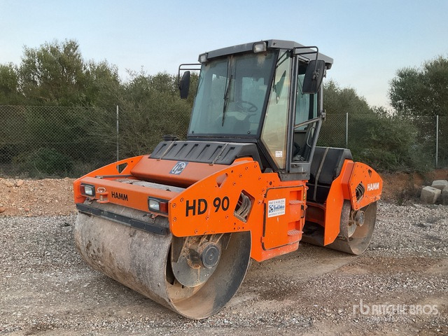 2005 Hamm HD90 Double Drum Roller - Rullo stradale: foto 1 2005 Hamm HD90 Double Drum Roller - Rullo stradale: foto 1