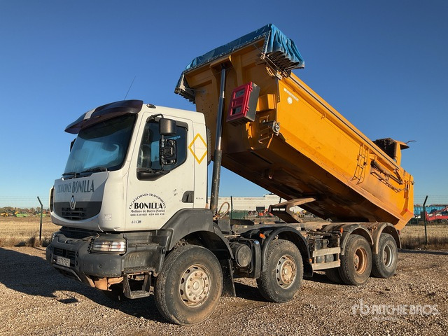 2007 Renault Kerax 410.42 8x4 Twin-Steer Tri/A Dump Truck - Autocarro ribaltabile: foto 2 2007 Renault Kerax 410.42 8x4 Twin-Steer Tri/A Dump Truck - Autocarro ribaltabile: foto 2