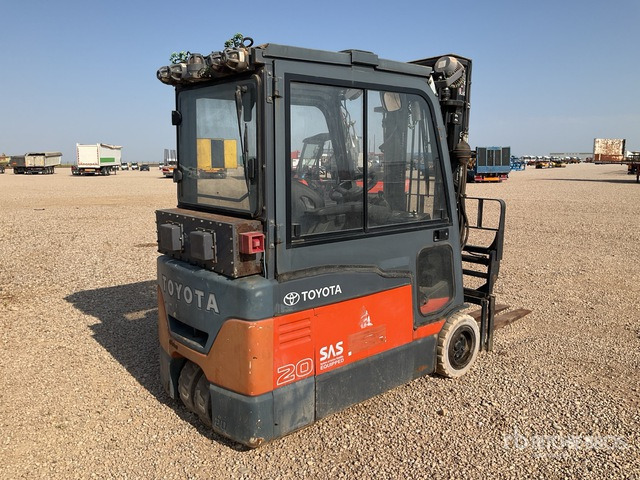 2009 Toyota 7FBEF20 (Inoperable) Electric Forklift - Carrello elevatore elettrico: foto 3 2009 Toyota 7FBEF20 (Inoperable) Electric Forklift - Carrello elevatore elettrico: foto 3