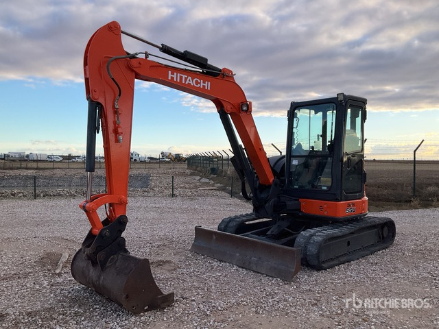 2016 Hitachi ZX55U-5 Mini Excavator: <6.6t - Miniescavatore: foto 2 2016 Hitachi ZX55U-5 Mini Excavator: <6.6t - Miniescavatore: foto 2