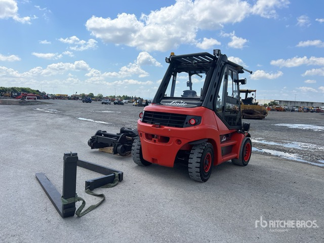 2010 Linde H80D-01 8000 kg Forklift - Carrello elevatore: foto 4 2010 Linde H80D-01 8000 kg Forklift - Carrello elevatore: foto 4