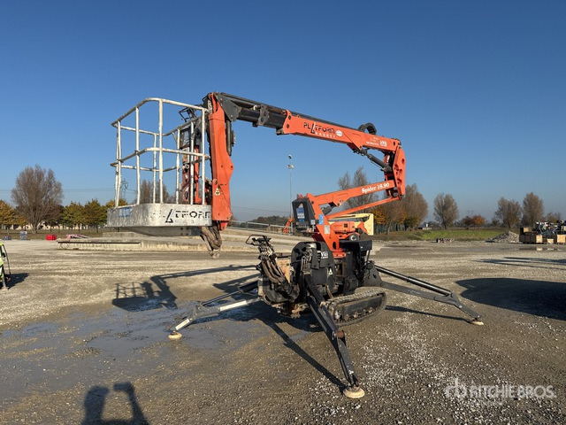 2011 Platform Basket SPIDER 18-90 Crawler Articulating Boom Lift - Piattaforma articolata: foto 2 2011 Platform Basket SPIDER 18-90 Crawler Articulating Boom Lift - Piattaforma articolata: foto 2