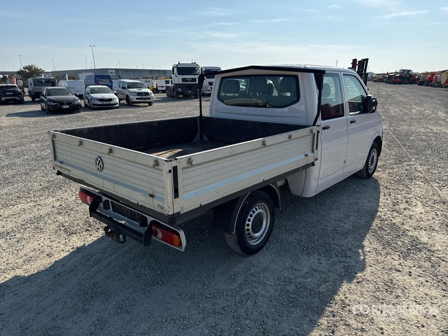 2014 Volkswagen Transporter Crew Cab Flatbed Truck - Furgone con cassone fisso: foto 4 2014 Volkswagen Transporter Crew Cab Flatbed Truck - Furgone con cassone fisso: foto 4