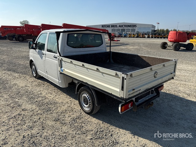 2014 Volkswagen Transporter Crew Cab Flatbed Truck - Furgone con cassone fisso: foto 3 2014 Volkswagen Transporter Crew Cab Flatbed Truck - Furgone con cassone fisso: foto 3